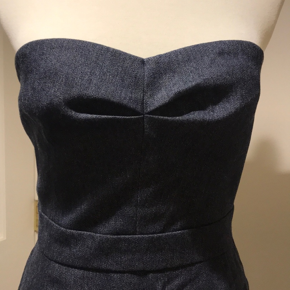 Trina Turk cute denim corset dress - size 10 - NEW